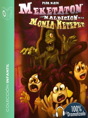 cover image of Meketatón y la maldición de la momia Hetepet